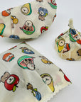 Fruits · Set of 3 Beeswax Wraps
