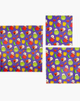 Vegetable Mania · Set of 3 Beeswax Wraps