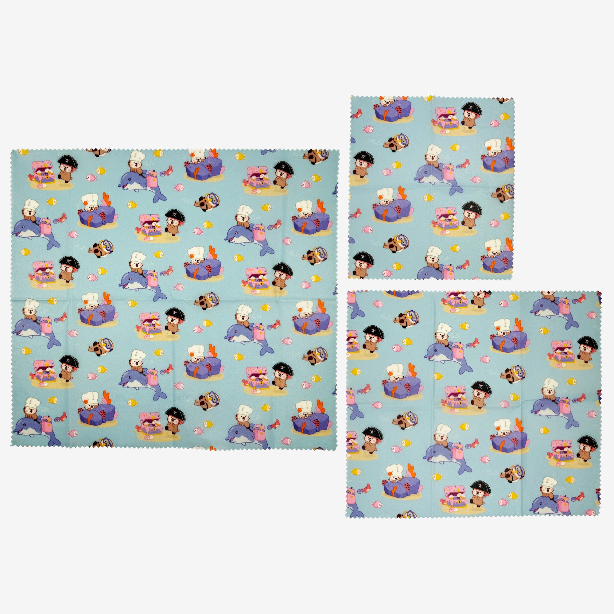 Life Under the Sea · Set of 3 Beeswax Wraps
