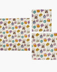 Pretty Pretzel · Set of 3 Beeswax Wraps